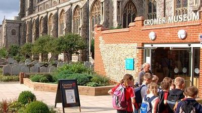 Exterior of Cromer museum